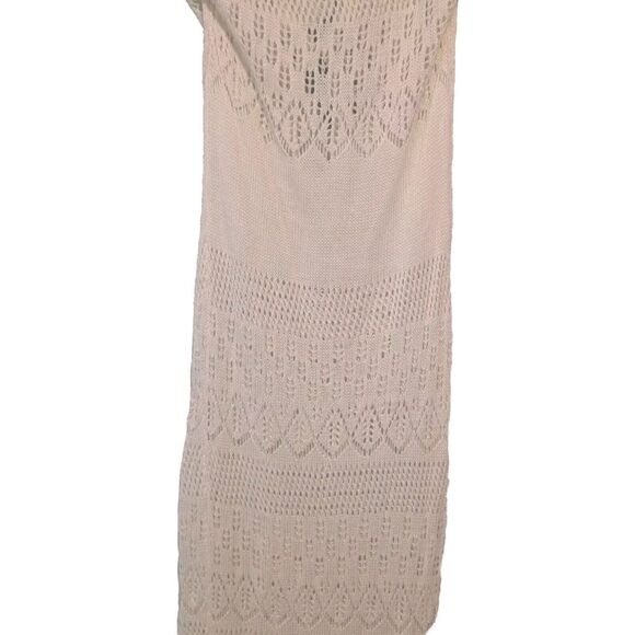 Hera Collection Tank Top Cream Dress Size Medium Form Fitting Rayon NWT - Picture 11 of 13
